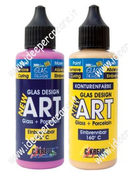 Contorno colori per vetro new art