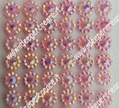 Stickers adesivi: diamantini rosa