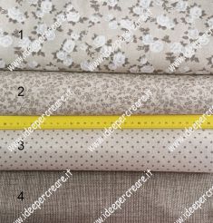 Assoritmento tessuti lino/marrone