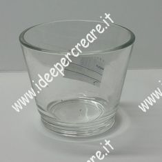 Bicchiere portacandele