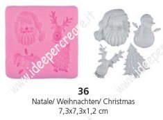 Stampo in silicone: Natale