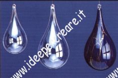 Goccia di plastica apribile
