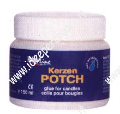 Kerzen potch: colla/vernice opaca per candele