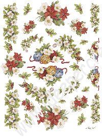 carta decoupage: Elleboro