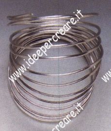 Filo di alluminio argento