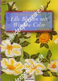 Edle Blumen mit Window color