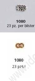 Comp. argento 2 fori argento 925/1000