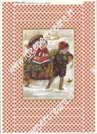 Bambini sulla neve