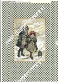 Bambini sulla neve