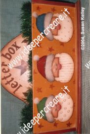 Jolly trio santa box