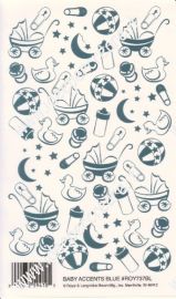 Trasferibili: Baby accents blue