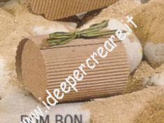 Bon bob portaconfetti naturale