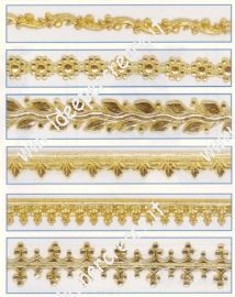 Bordure di cera in oro