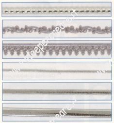 Bordure di cera in argento