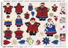 Carta decoupage Natale