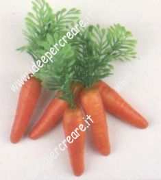 Carote con foglie