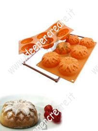 Stampo al silicone per dolci: Girasoli