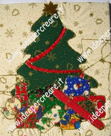 Kit patchwork Albero di Natale