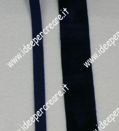 Nastro in velluto blu notte