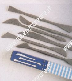 Attrezzi per modellare in plastica