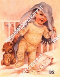 Bambino con orsetto