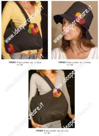 Borsa e cappello in feltro