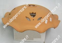 Lampadario traforato