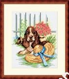 Kit mezzo punto: Cagnolino
