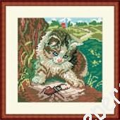 Kit mezzo punto: Gattino