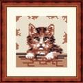 Kit mezzo punto: Gattino