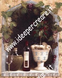 Carta riso stampata: Olive Oil & Wine Arch