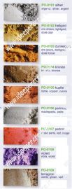 Pigmenti metallici e perlati