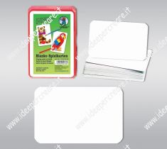 Carte da gioco bianco candido