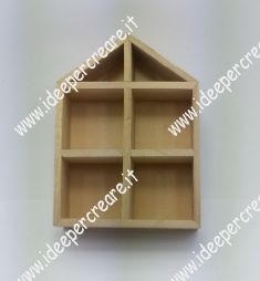 Bacheca in legno