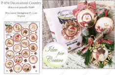 Pannello Decorazioni Country