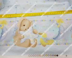 Tessuto baby celeste